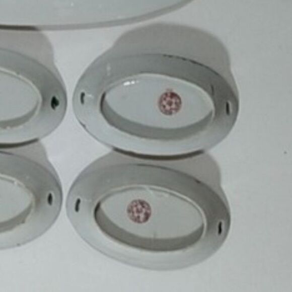 Vintage Handpainted Lusterware Celery Tray & Salts Made in Japan - Picture 7 of 12